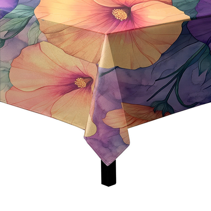 Summer Flowers Square Tablecloth by Wikus Schalkwyk