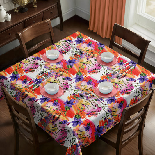 Summer Festival Square Tablecloth