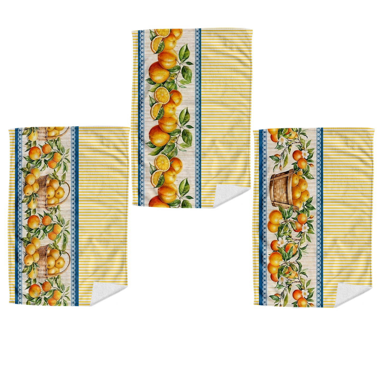 Summer Fruit Dish Cloth (Set of 3)