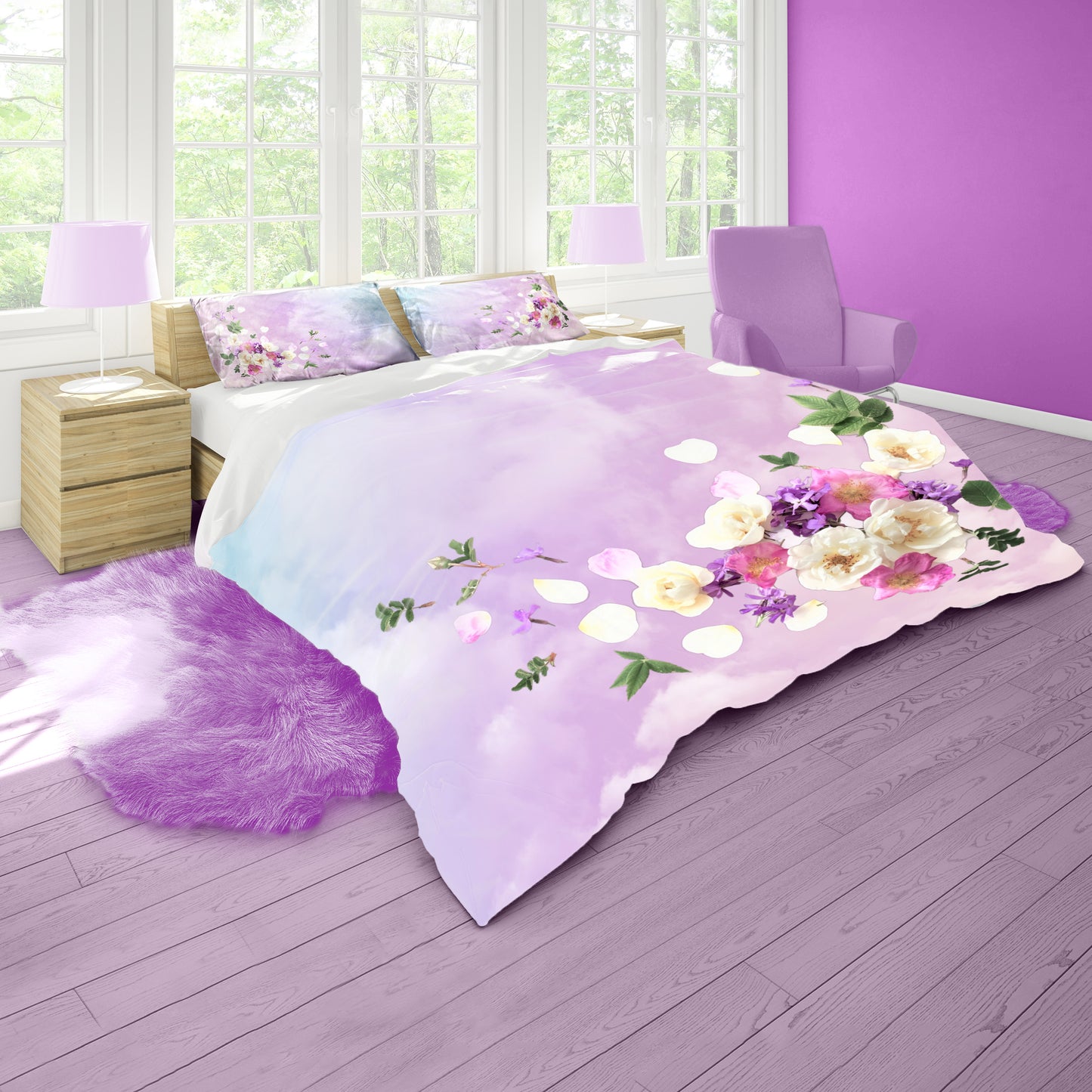 Summer Glory Duvet Cover Set