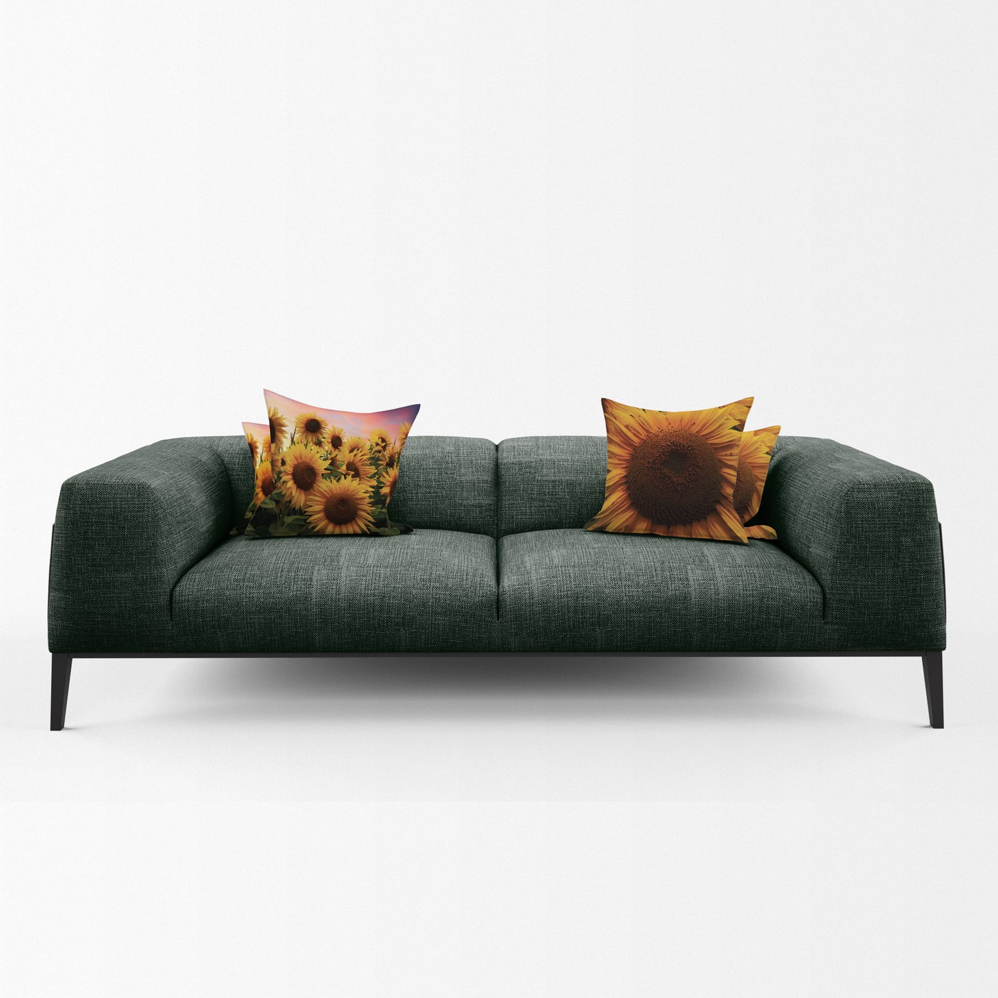 Sunflowers Luxury Scatter Covers (Set of 4)