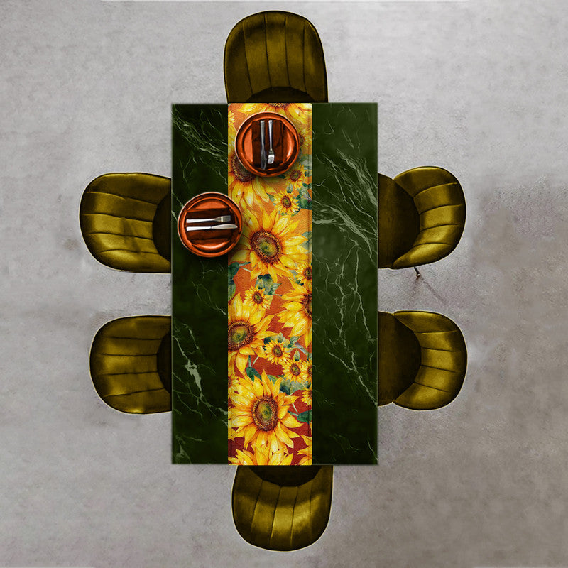 Sunshine Sunflowers Table Runner by Mark van Vuuren