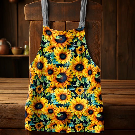 Sunflowers in the Wind Apron