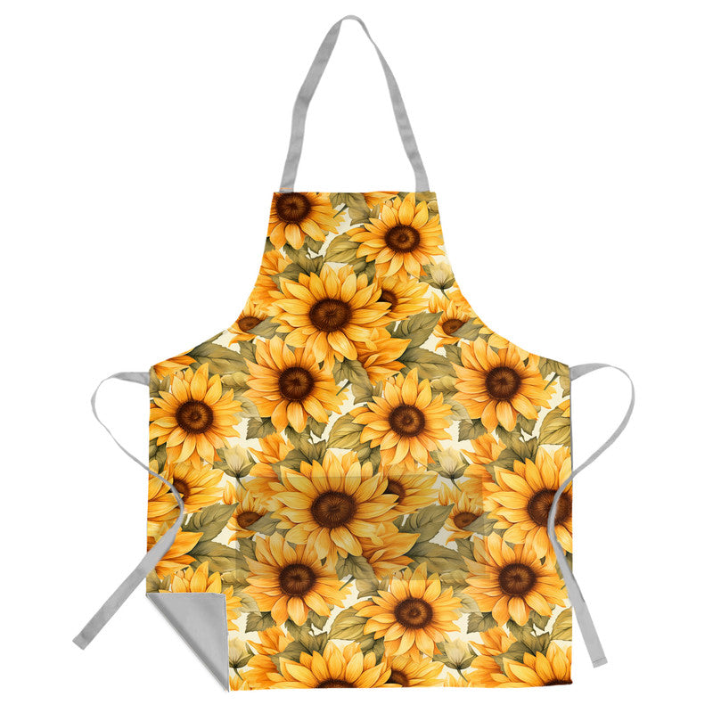 Sunlit Sunflowers Apron