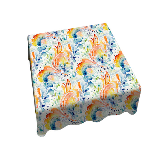 Sunny Leaves Square Tablecloth