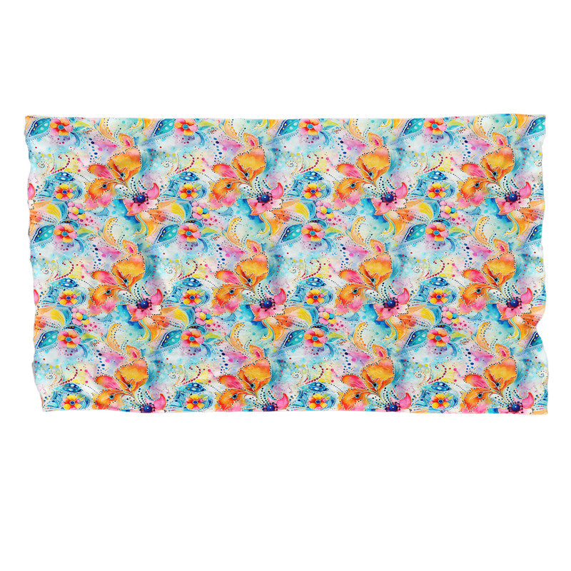 Sunny Paisley Light Bed Throw