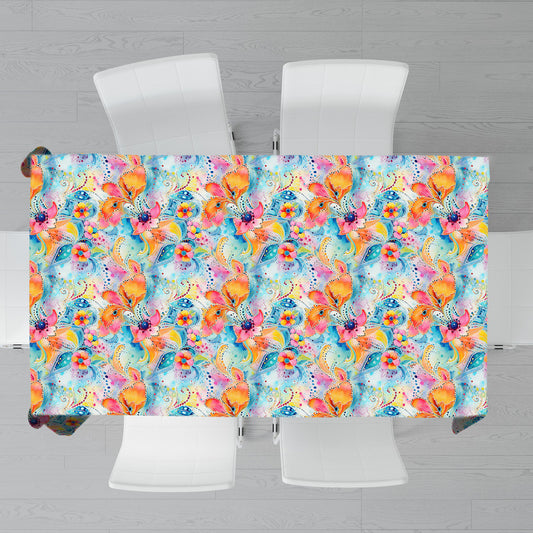 Sunny Paisley Rectangle Tablecloth