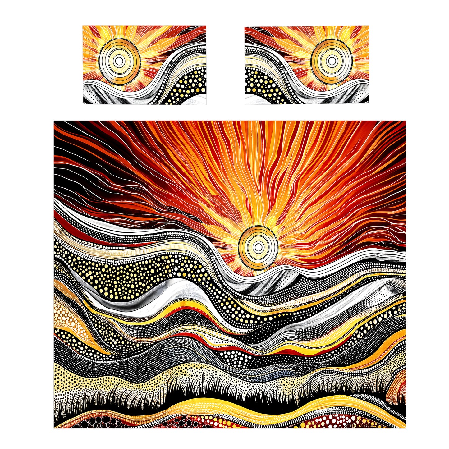 Sun of Africa Duvet Cover Set