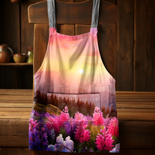 Sunset Medium Length Apron