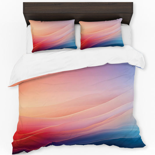Sunset Rays Duvet Cover Set