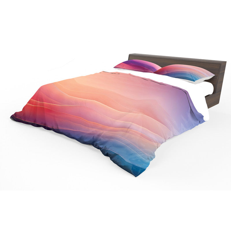 Sunset Rays Duvet Cover Set