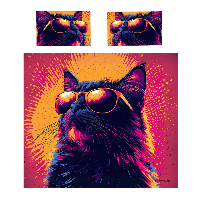 Sunset Whiskers Duvet Cover Set by Wikus Schalkwyk