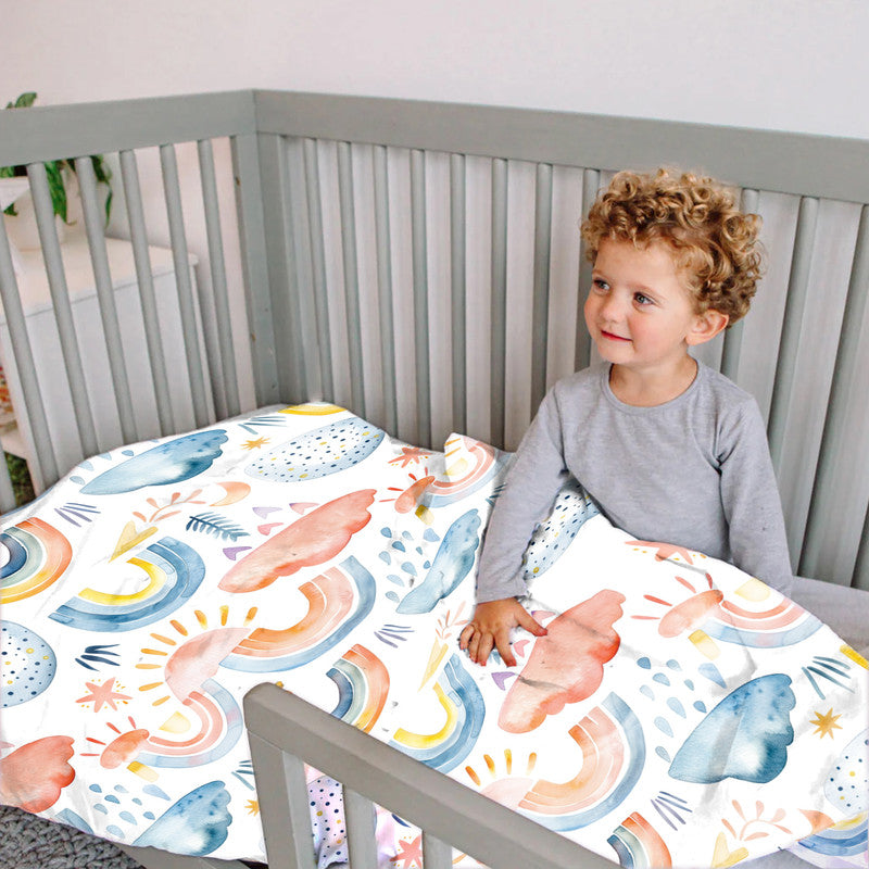 Sunshine And Rain Cot Set