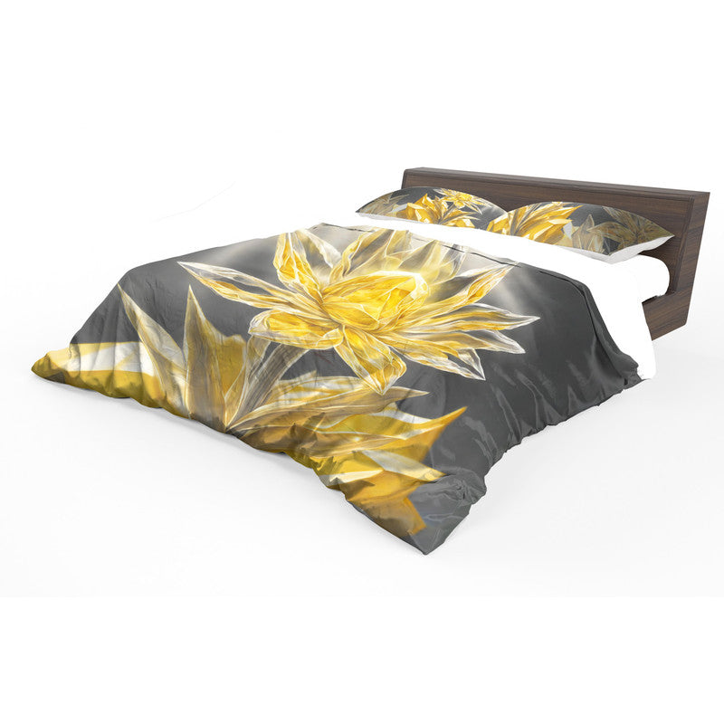 Sunshine Sparkle Blossom Duvet Cover Set by Nathan Pieterse