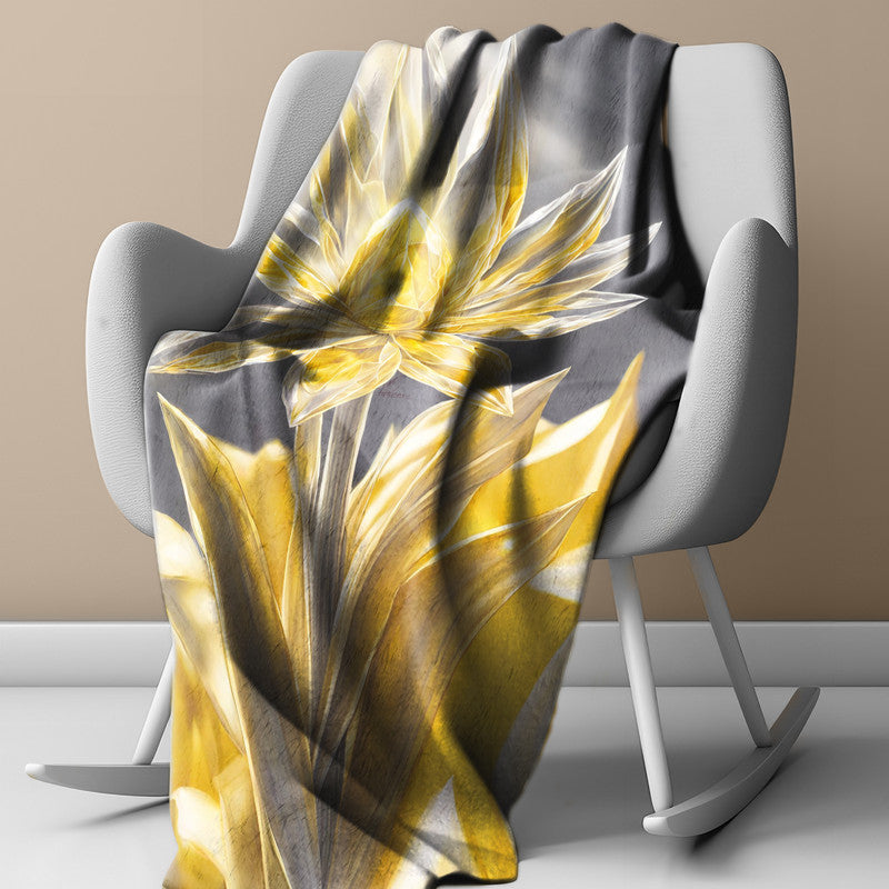 Sunshine Sparkle Blossom Light Weight Fleece by Nathan Pieterse