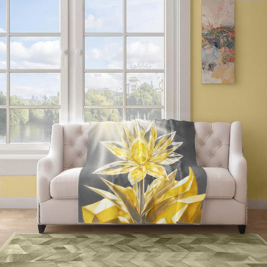 Sunshine Sparkle Blossom Light Weight Fleece by Nathan Pieterse