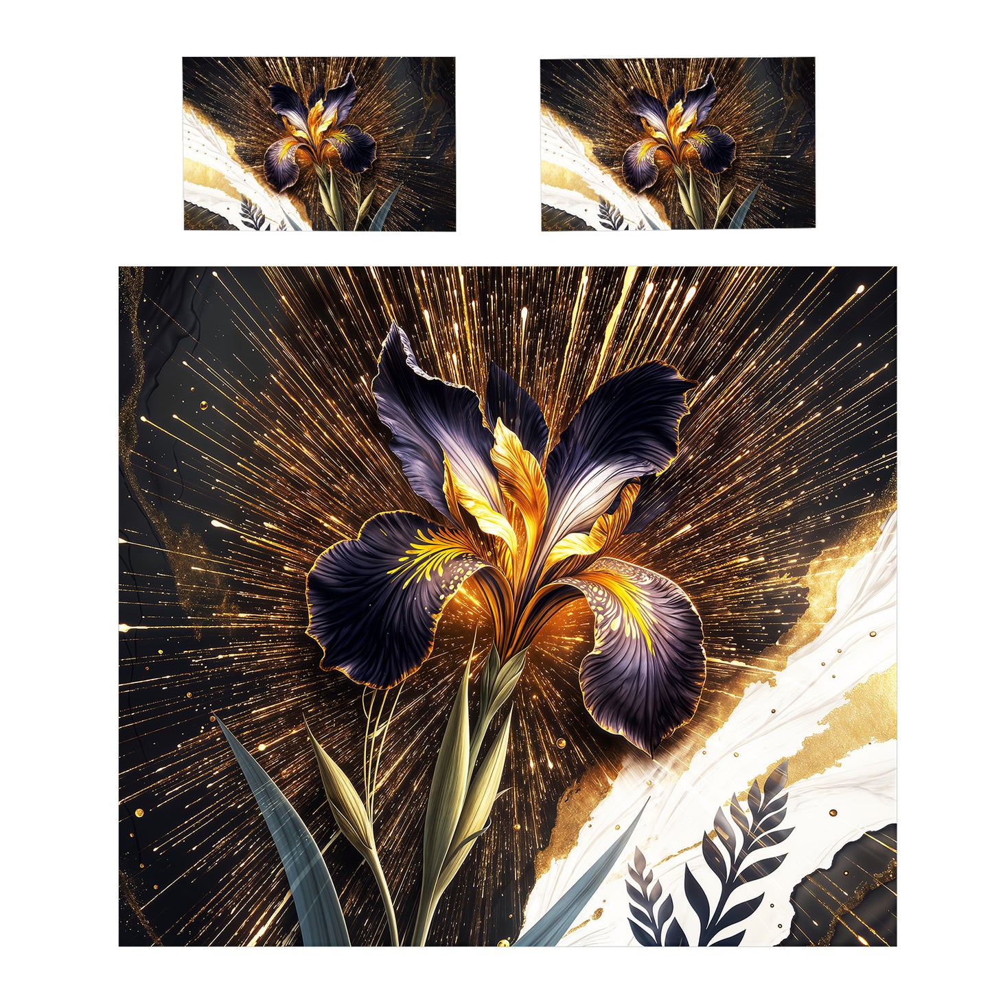 Supernova Iris Duvet Cover Set