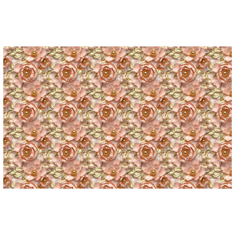 Subtle Peach Rectangle Tablecloth