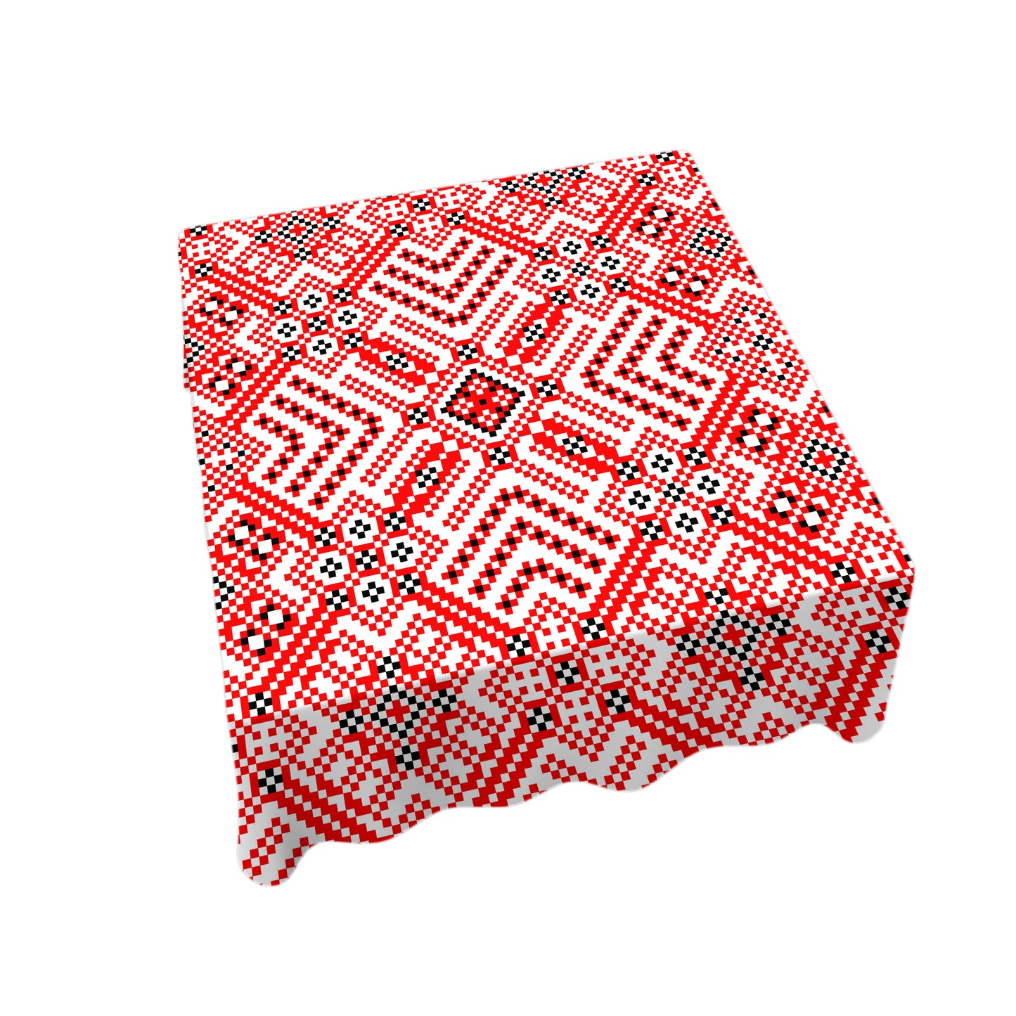 Swedish Flair Square Tablecloth