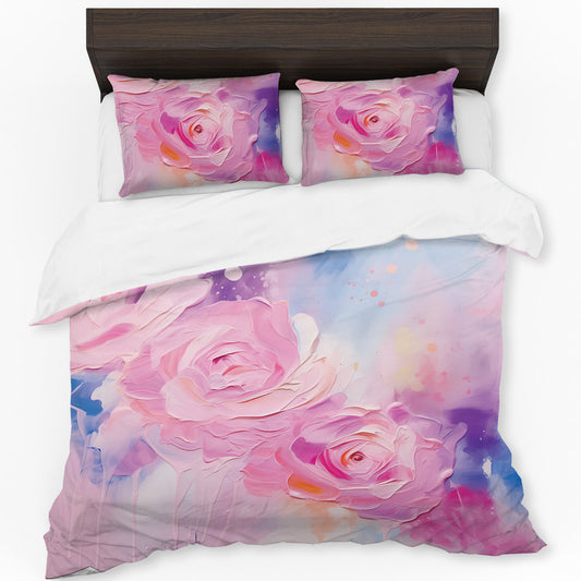 Sweet Rose Duvet Cover Set