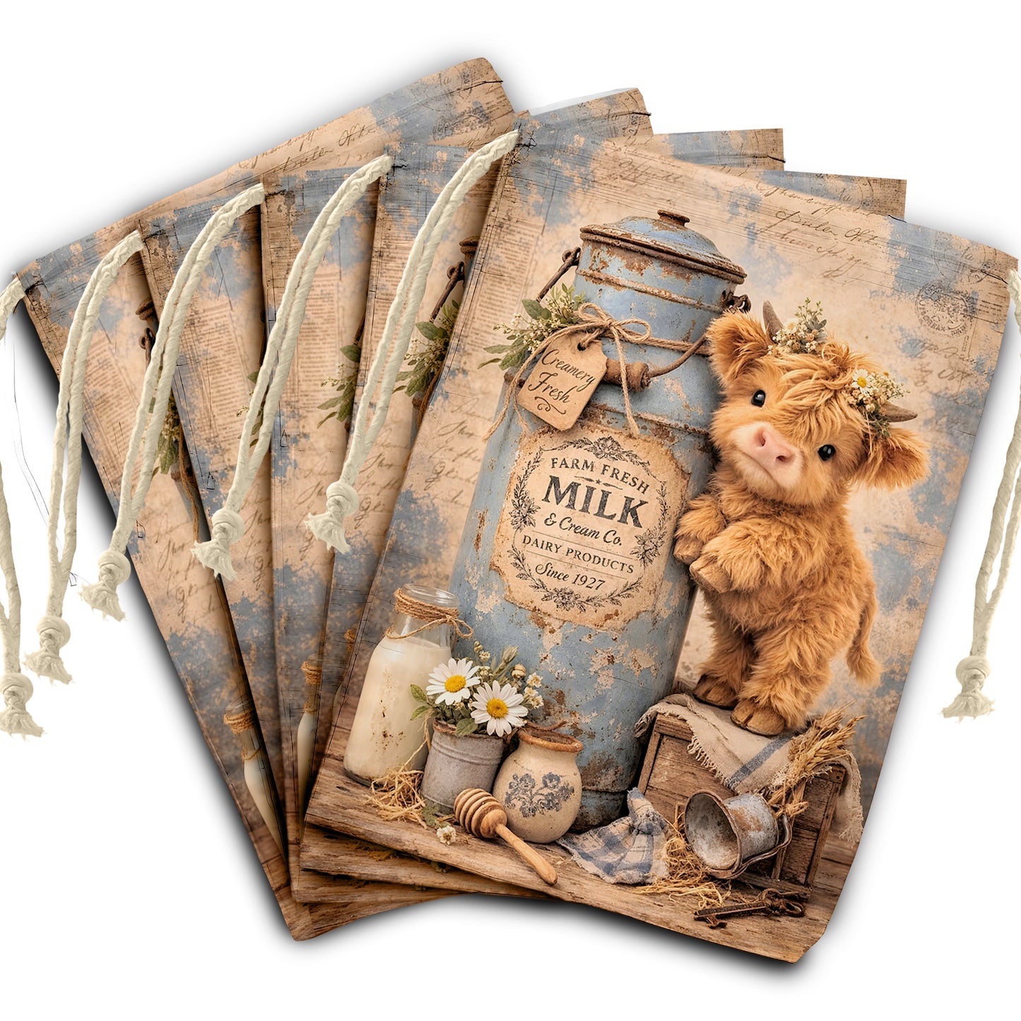 Sweet Highland Dairy Gift Bag (Set of 3)