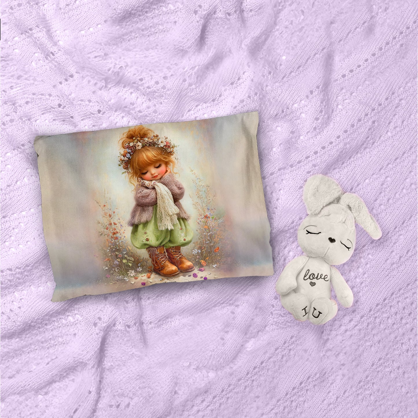 Sweet Meadow Dream Cot Set