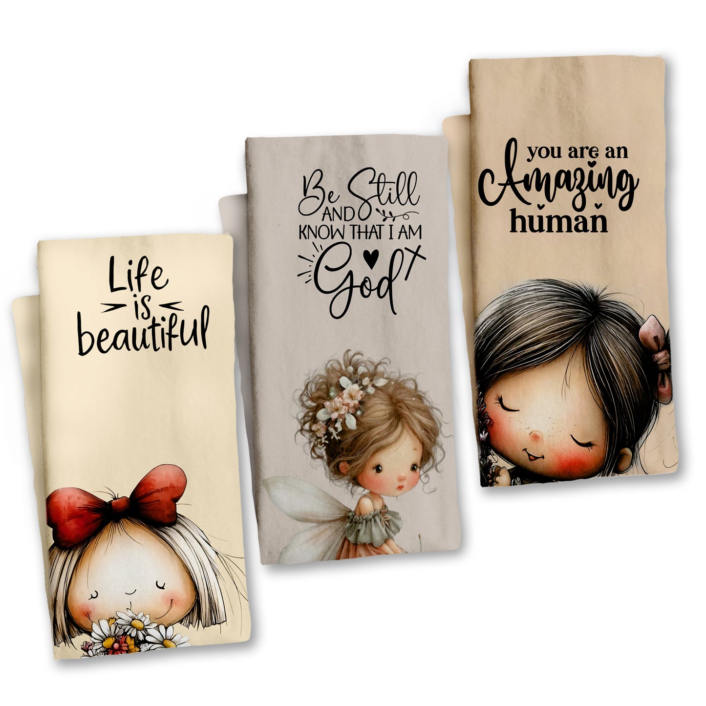 Sweetness of Today Dish Cloth (Set of 3)