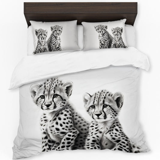 Swift Beginnings Cheetah Babies Duvet Cover Set by Nathan Pieterse