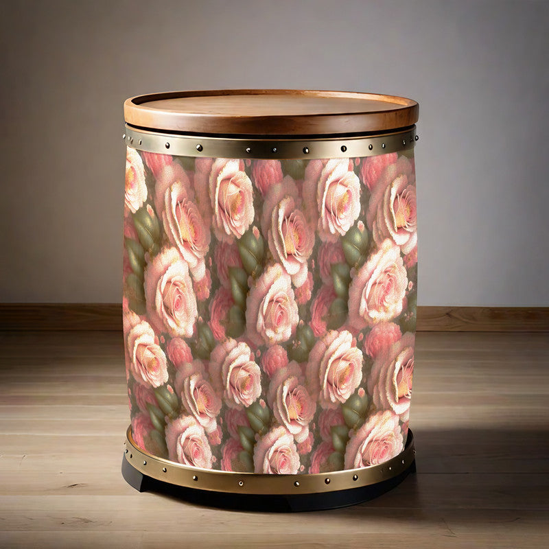 Symphony Of Roses Drum Decoupage