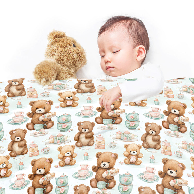 Tea Party Minky Blanket