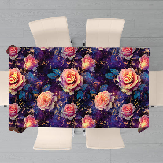 Teal Touch Rectangle Tablecloth