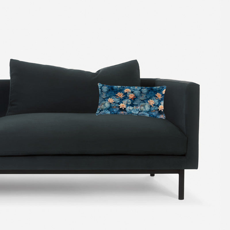 Teal Water Oblong Luxury Scatter