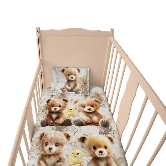 Teddy Bear Cot Set by Mark van Vuuren