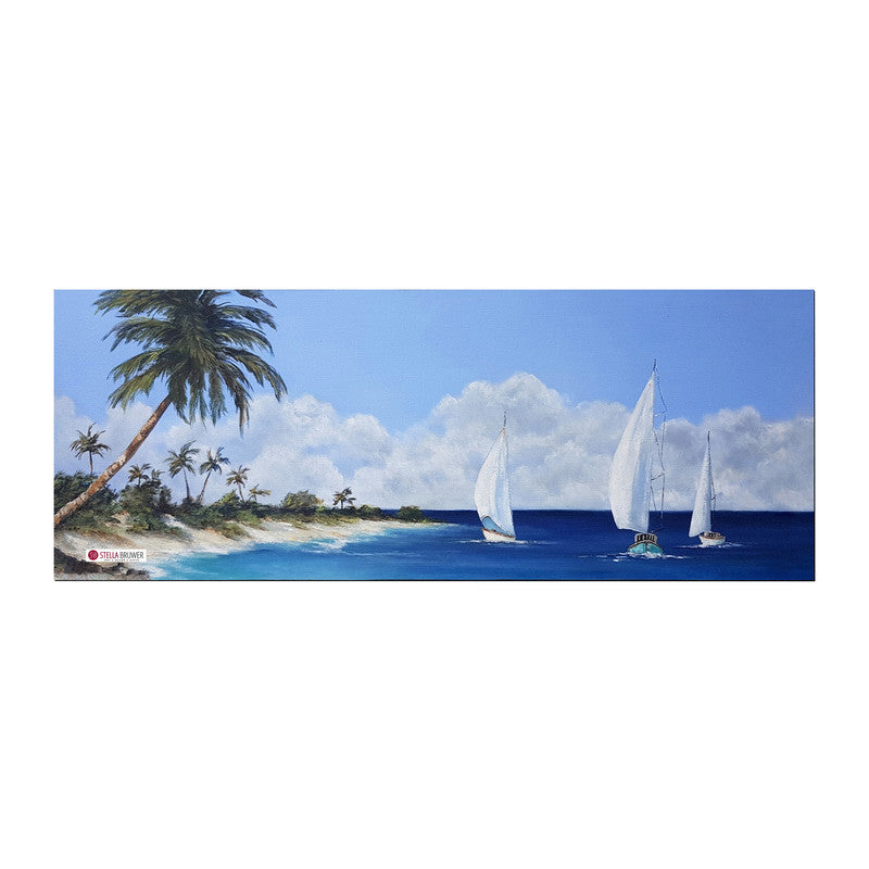 Tempest Sails Desk Pad by Stella Bruwer
