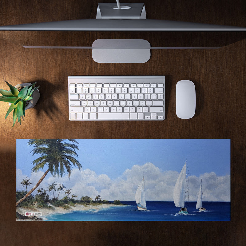 Tempest Sails Desk Pad by Stella Bruwer