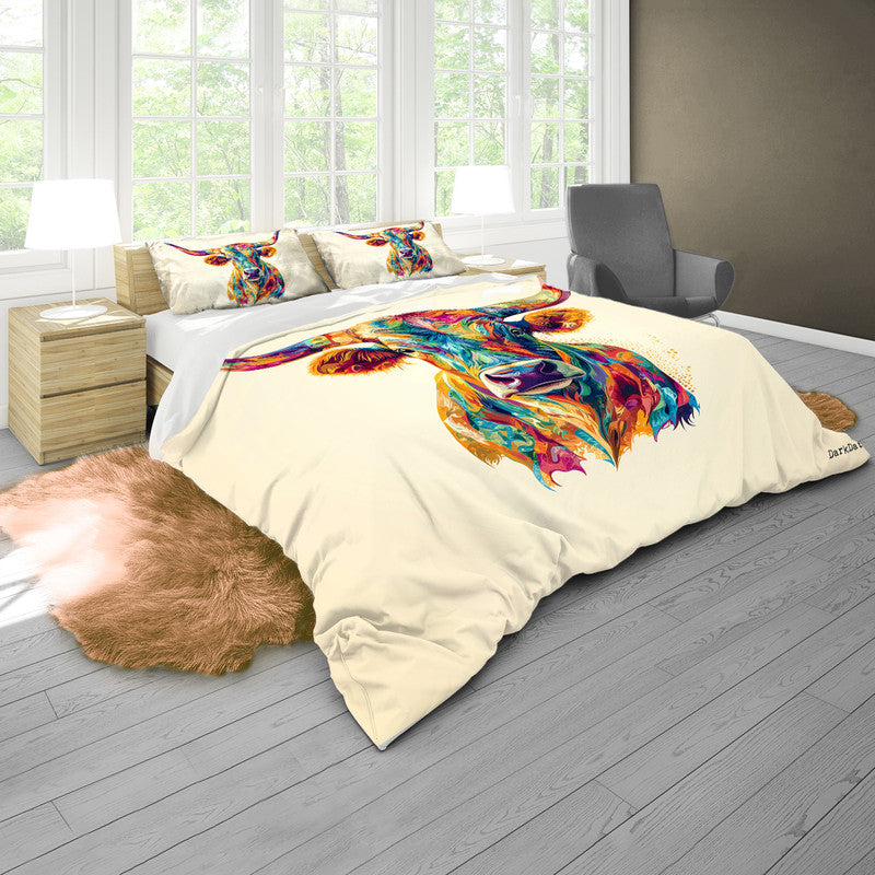 Texas Longhorn Duvet Cover Set by Wikus Schalkwyk