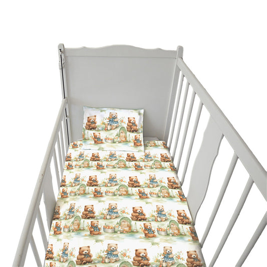 The Bear Family Cot Set
