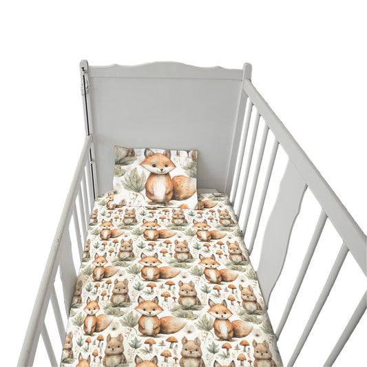 The Fox And The Rabbit Cot Set