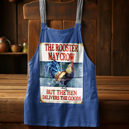 The Rooster Medium Length Apron