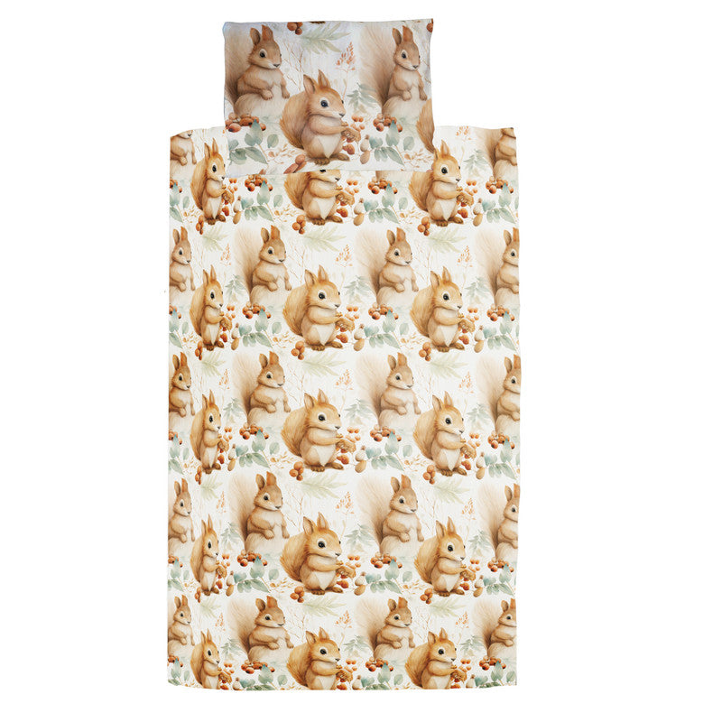 The Squirrel Family Cot Set