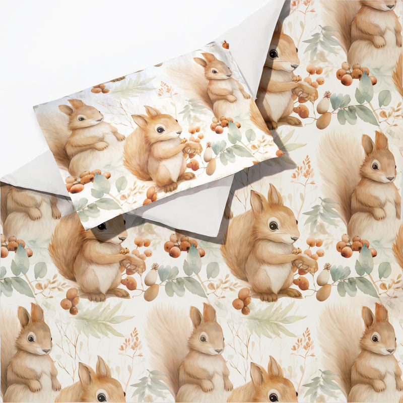 The Squirrel Family Cot Set