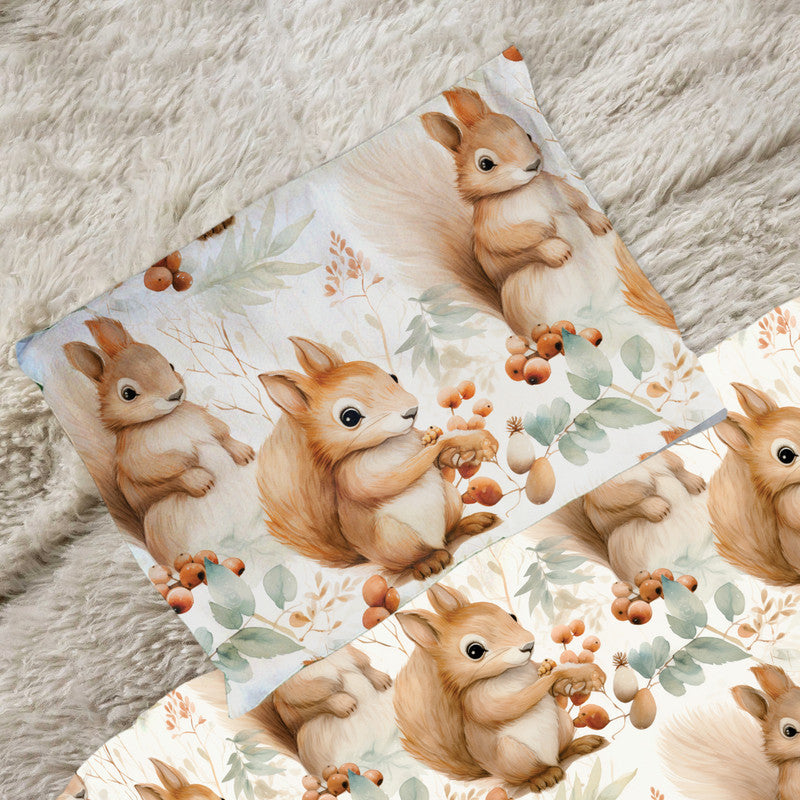 The Squirrel Family Cot Set