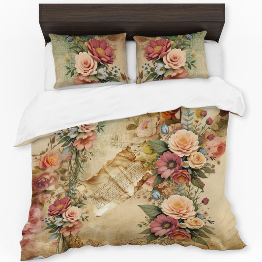 The Velvet Bloom Duvet Cover Set