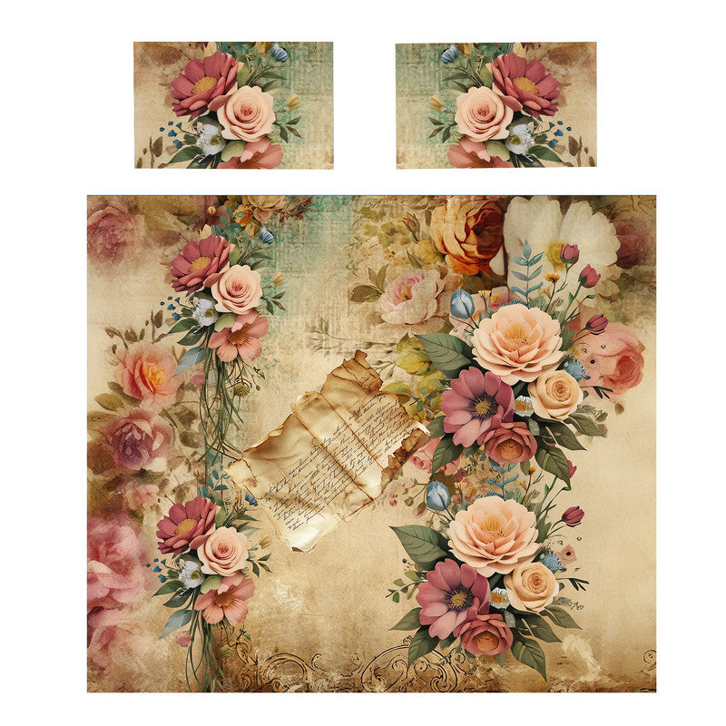 The Velvet Bloom Duvet Cover Set