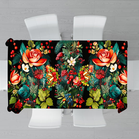 The Heart of Christmas Rectangle Tablecloth