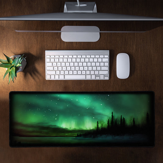 The Northen Lights Large Desk Pad