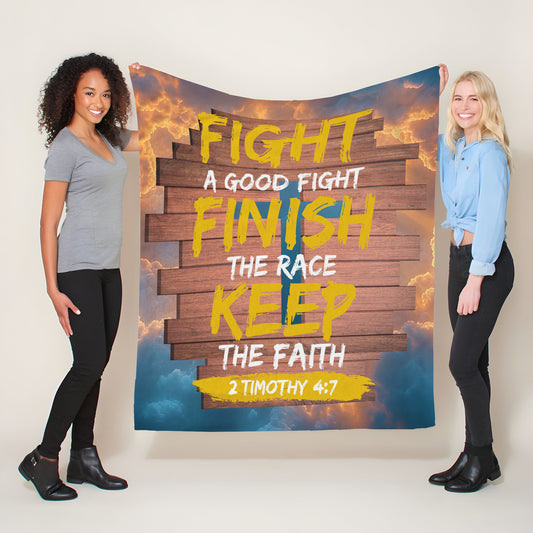 The Victor’s Creed Light Weight Fleece Blanket