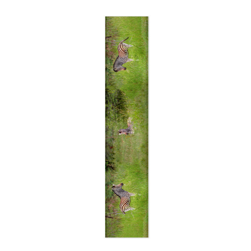 Three Zebra Table Runner by Fanie Heymans