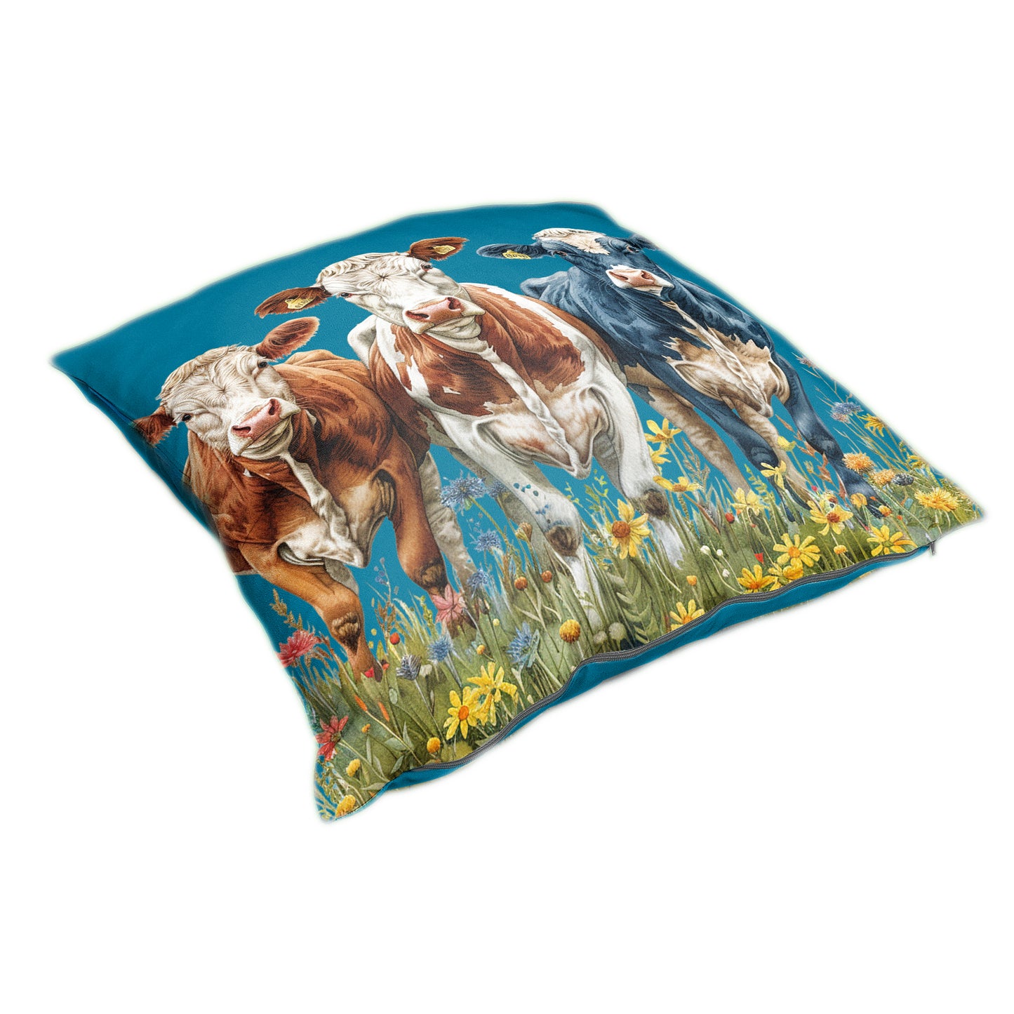 Three Farm Cows Luxury Scatter by Mark van Vuuren