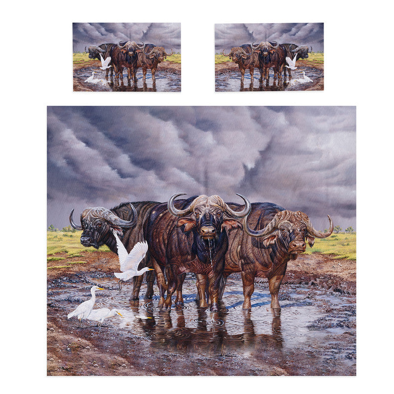 Thunderstruck Duvet Cover Set by Delene Lambert